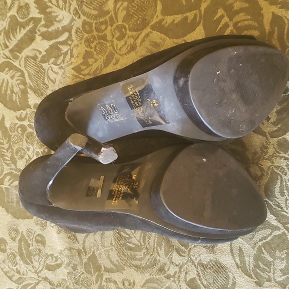 Black Express peep toe shoe boot - Picture 5 of 6